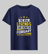 Born in February Half Sleeve T-Shirt